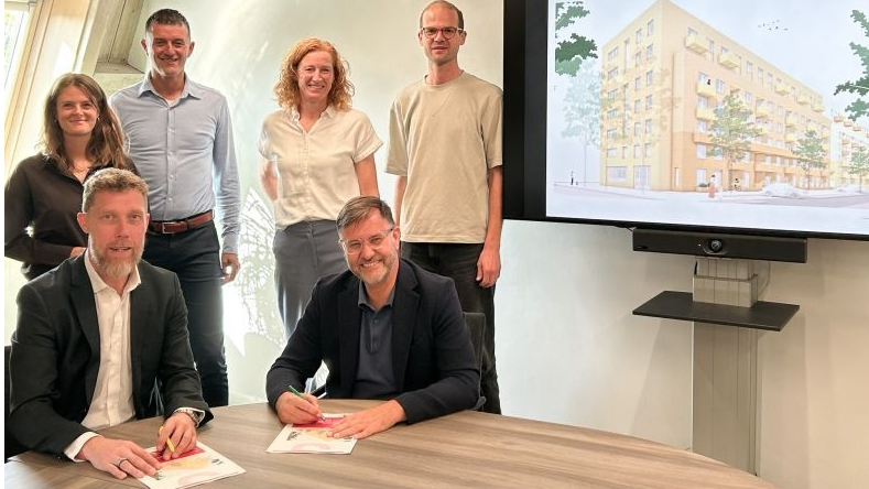 Stadgenoot en Heijmans starten eerste fase vernieuwing Wildemanbuurt Amsterdam met 134 sociale huurwoningen
