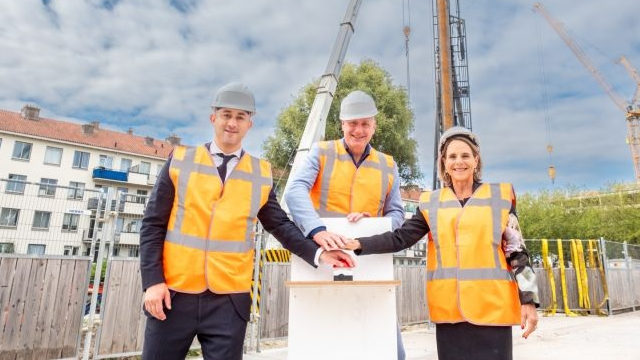 Vernieuwing Van der Kunbuurt bij Amstelstation: van 200 naar 400 sociale huurwoningen