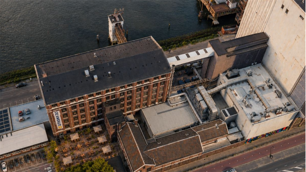 Voormalige Quaker-fabriek wordt tijdelijk broedplaats voor voedselinitiatieven in Rotterdam