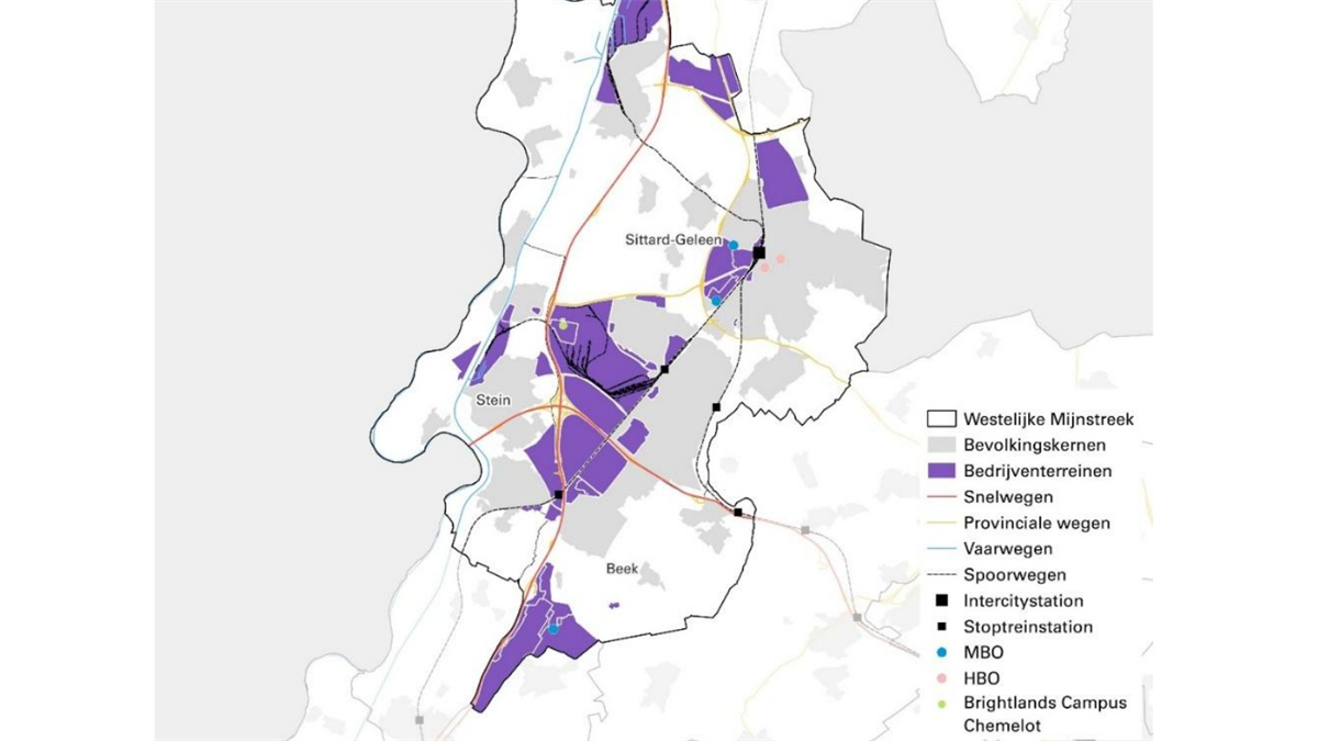 Westelijke Mijnstreek ervaart tekort aan bedrijfsgrond; gemeenten ontwikkelen programma voor 2026-2029