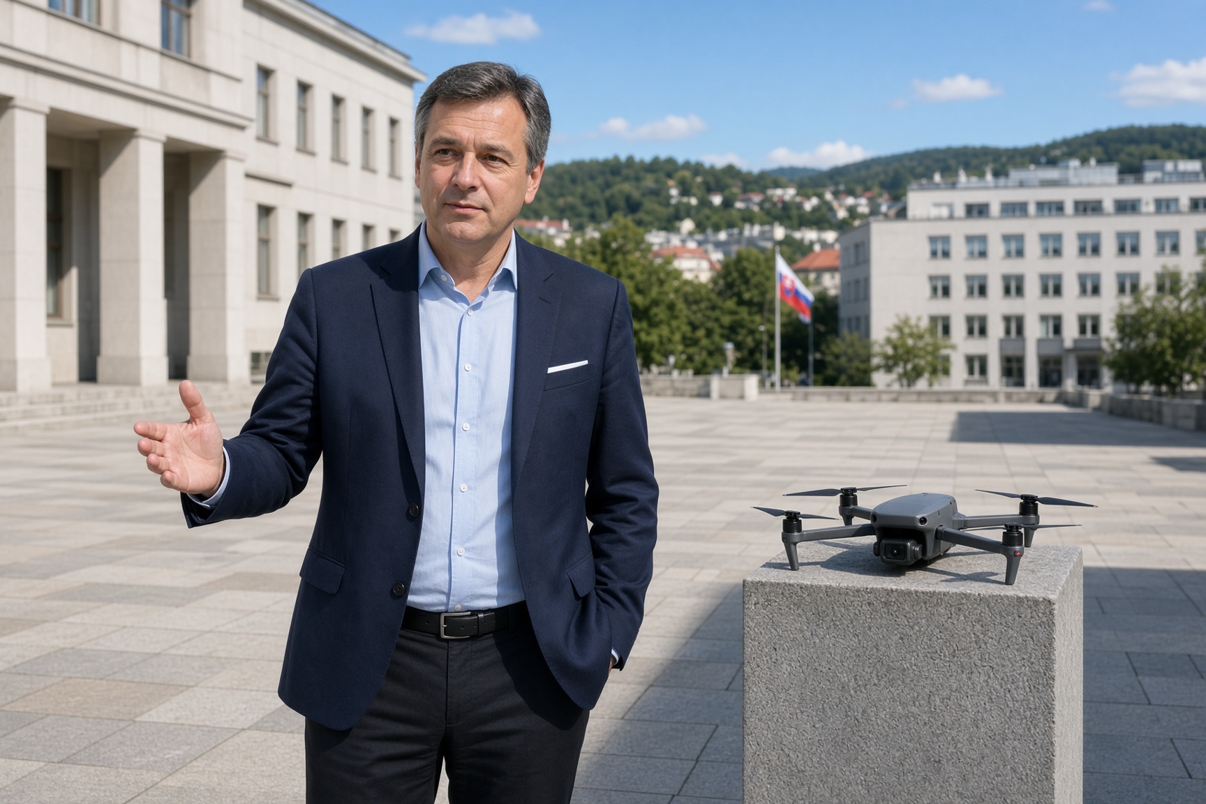 Slovakije legt de NAVO een hogere drempel op voor reactie op drones