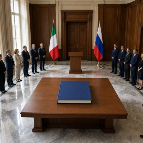In Moskou krijgt Italiaans-Russische geschiedenis een diplomatiek podium