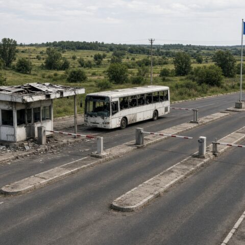 Beschadigde grenspost maakt veiligheidsvraag voor Moldavië en EU concreet