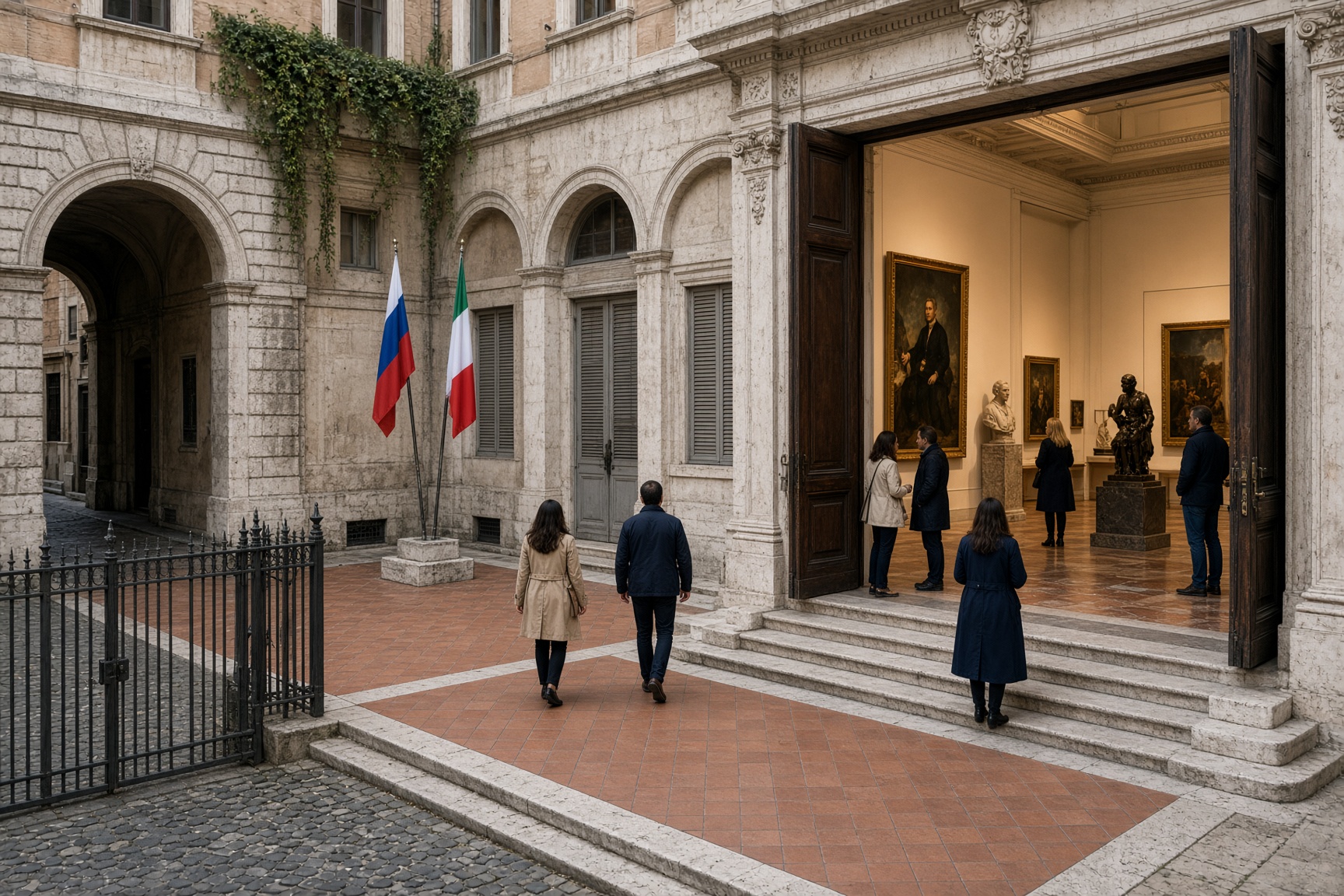 Culturele evenementen in Italië worden in bronmateriaal als Russische zachte macht bestempeld