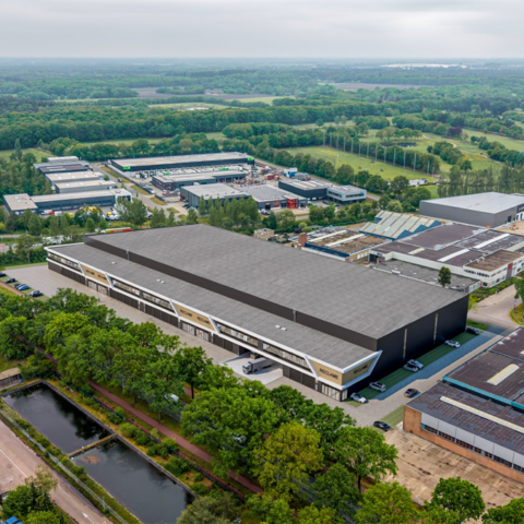 Arvast ontwikkelt vijf bedrijfsobjecten van 13.500 m² in Oosterhout met oplevering in 2027