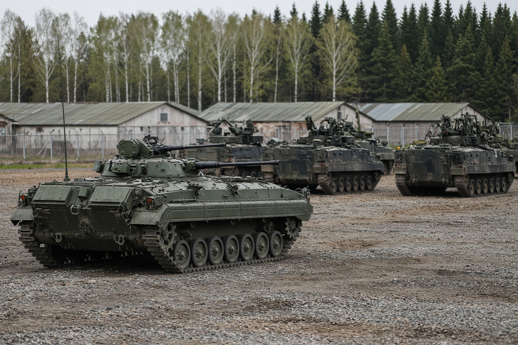 Rusland legt nieuwe zware wapens op korte afstand van Finland en de Baltische staten