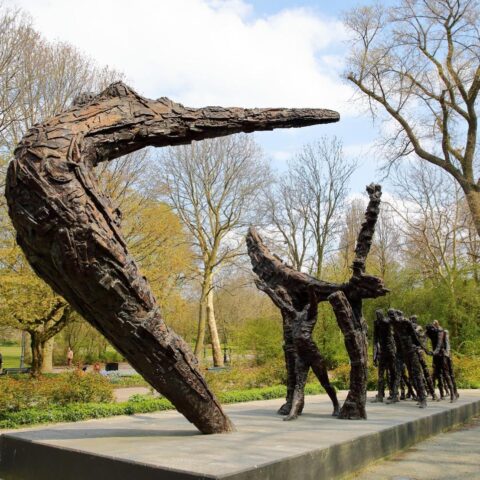 Beatrix wilde dat het Slavery Monument in Amsterdam zich richt op bevrijding, niet op slachtoffers
