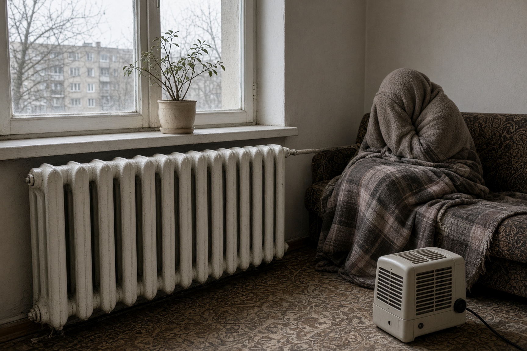 Koude radiatoren na officiële start van stookseizoen in Kabardië-Balkarië