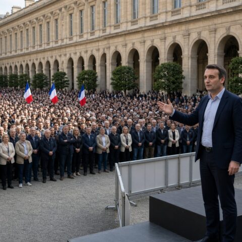 In Parijs maakt Florian Philippot een breuk met Europa tot inzet van 2027
