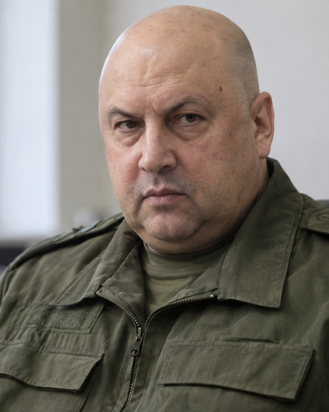 Sergej Soerovikin stond aan het roer tijdens campagnes tegen burgers in Syrië en Oekraïne