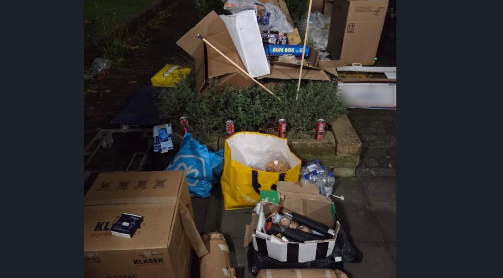 Politie neemt 573 kilo vuurwerk in beslag in Hellevoetsluis na anonieme tip