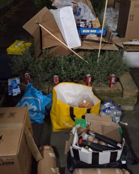 Politie neemt 573 kilo vuurwerk in beslag in Hellevoetsluis na anonieme tip